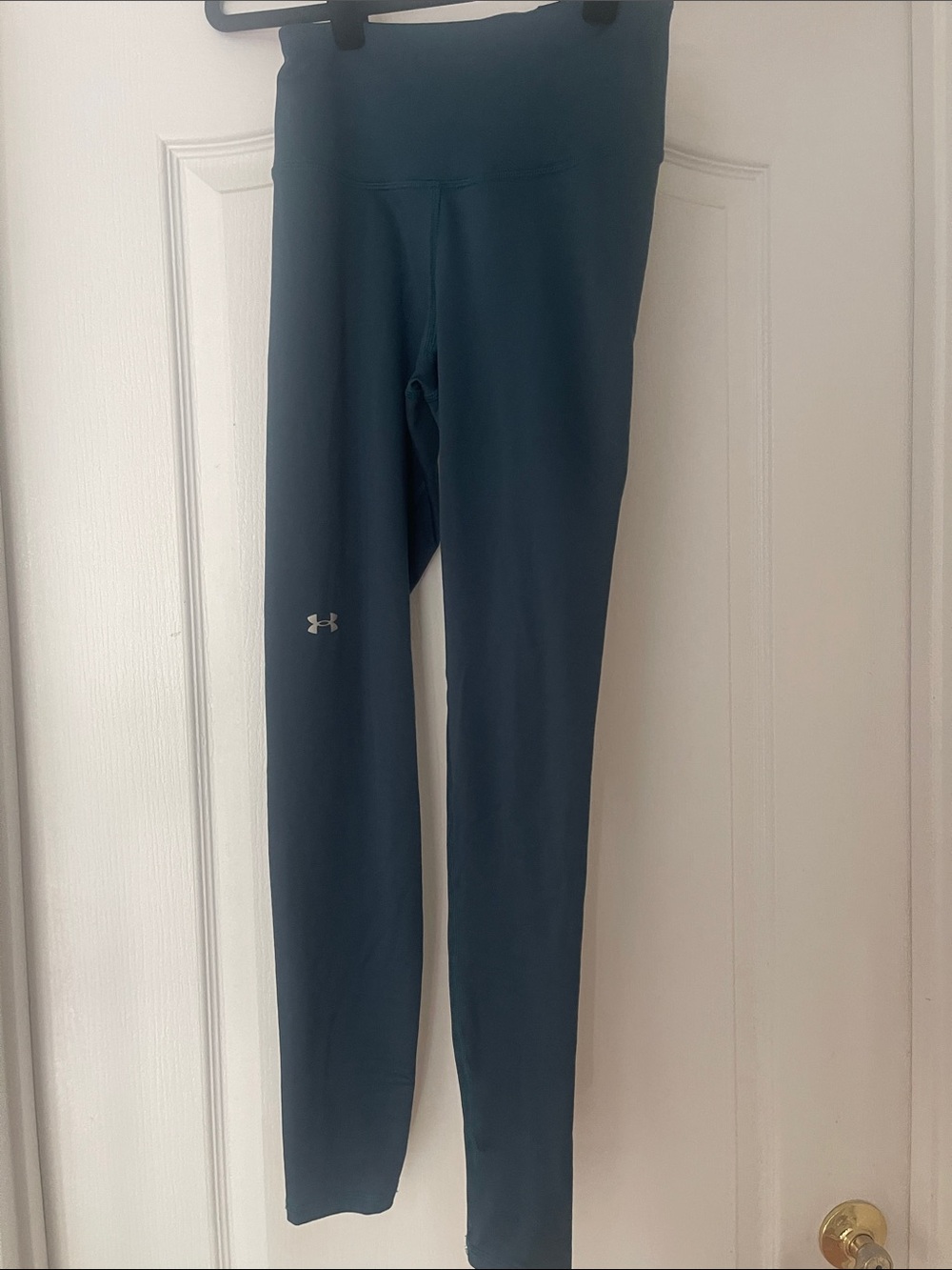 Under Armour Teal Full-Length Performance Leggings - Picture 1 of 2